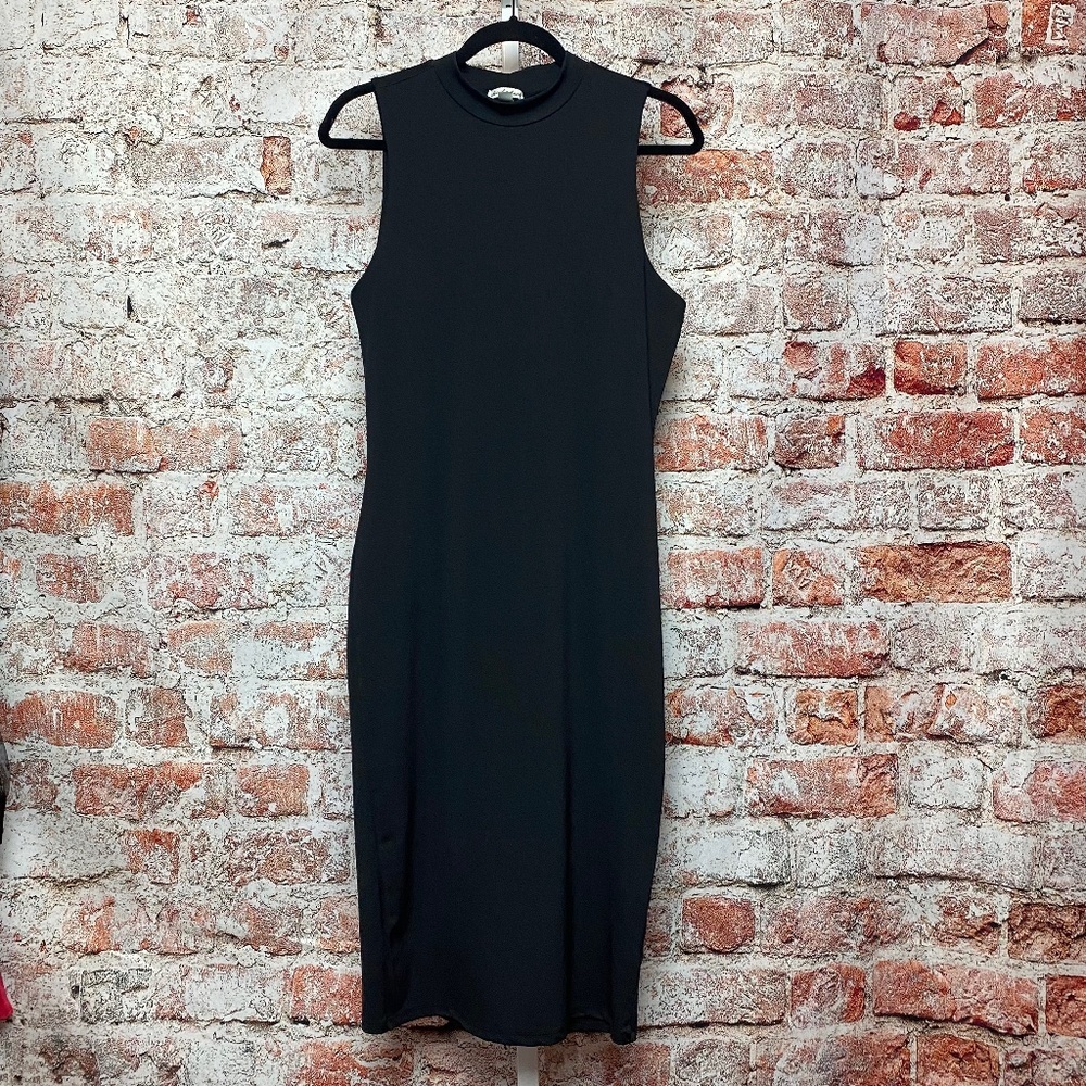 Derek Heart Sleeveless Bodycon Black Dress XL